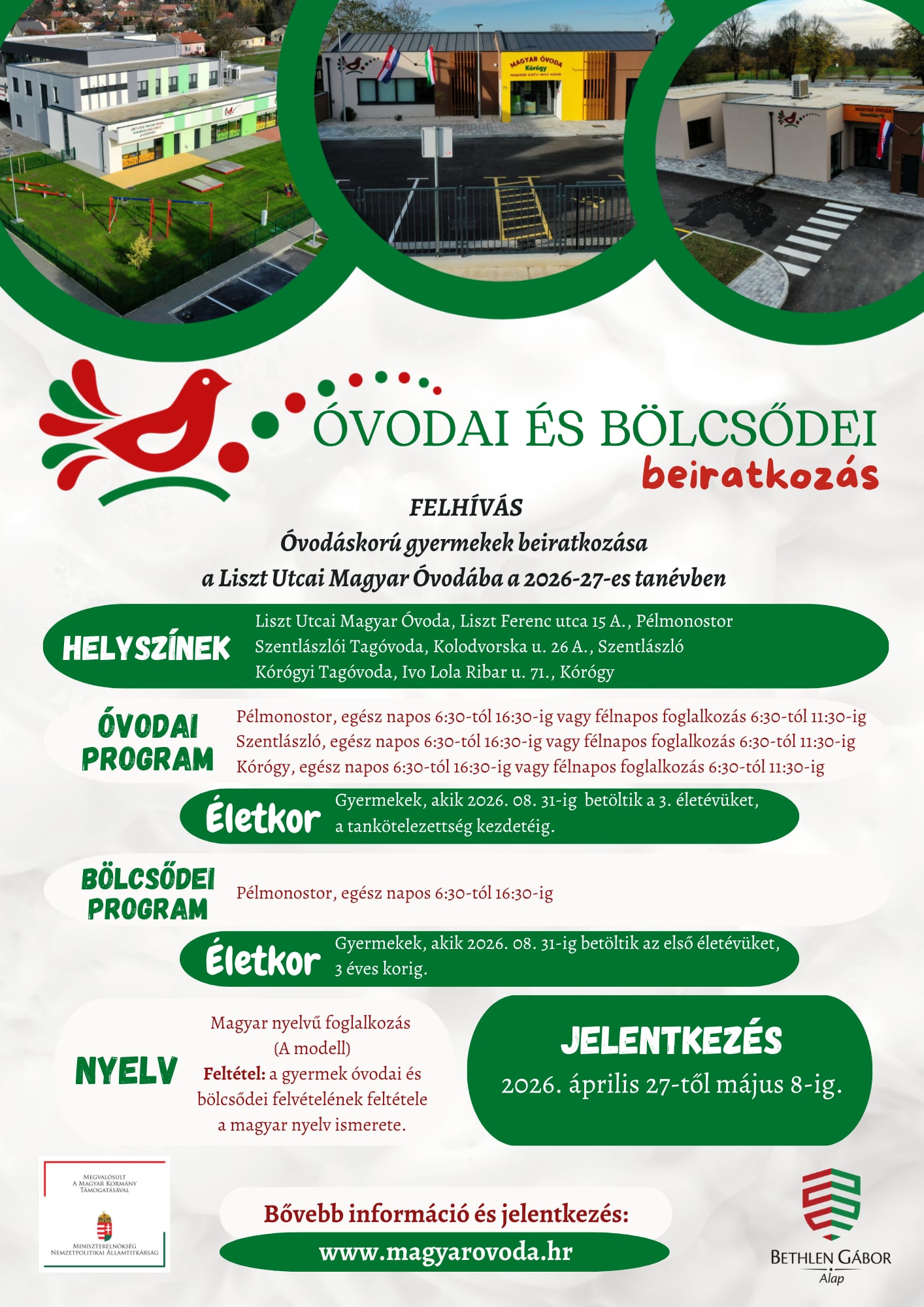 Novost na mađarskom jeziku